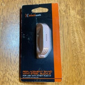 Blackweb Replacement Band with Steel Buckle